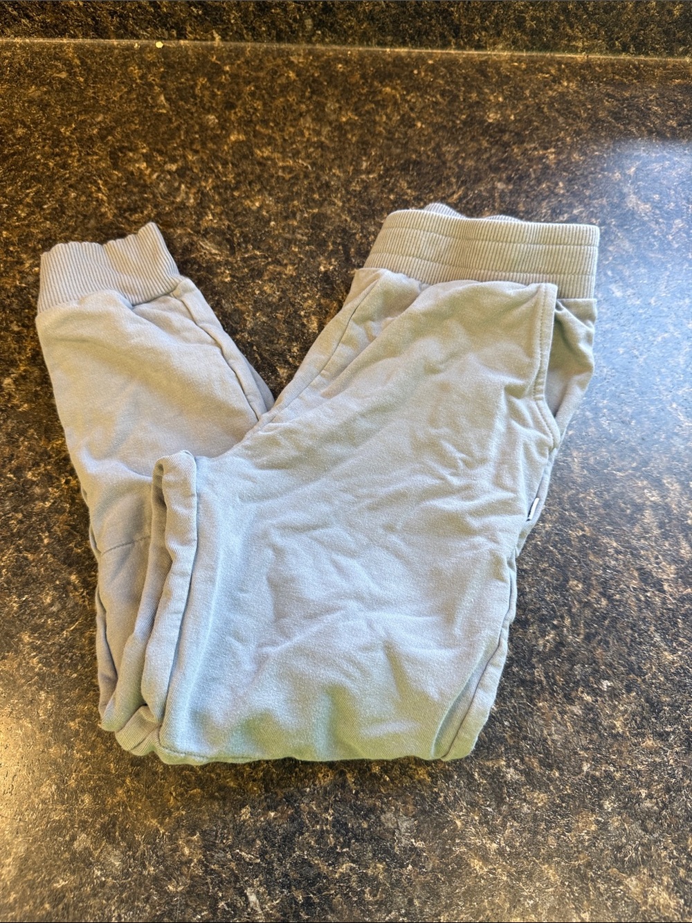 Little Sleepies jogger Kids Light Blue Cozy Jogger Pants size 6